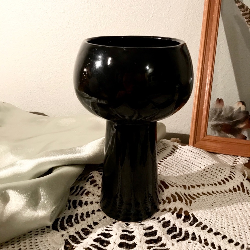 Pottery goblet